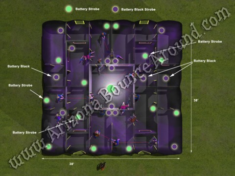 Rent mobile laser tag equipment in Scottsdale AZ